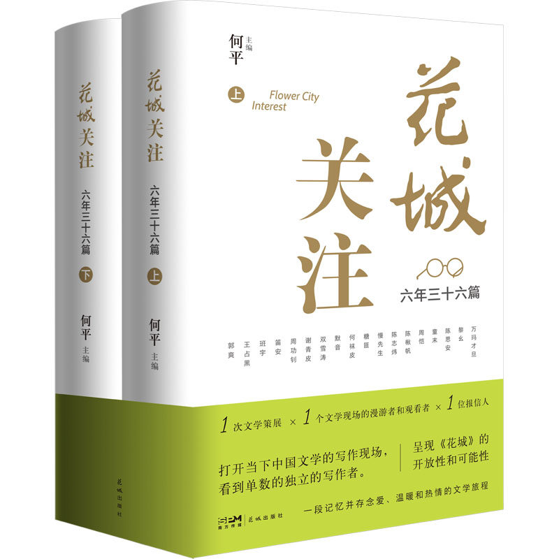 花城关注 六年三十六篇(全2册)何平 编9787536098749书籍\/杂志\/报纸/文学/文学