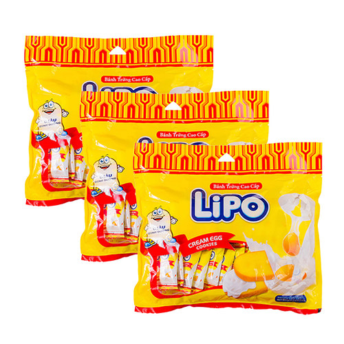 越南面包干Lipo多种口味面包干