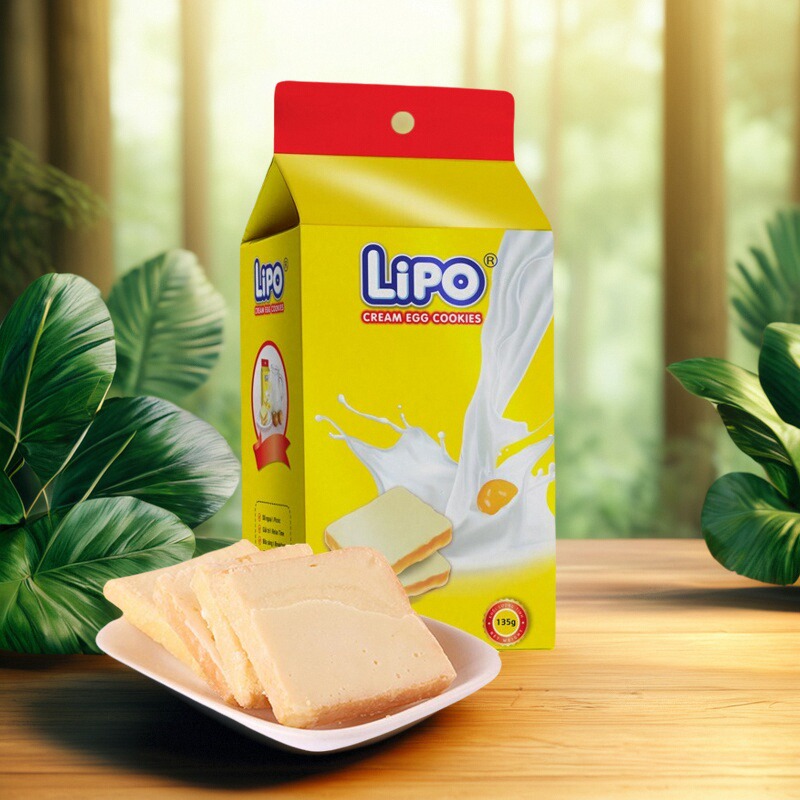 Lipo面包干135g越南进口