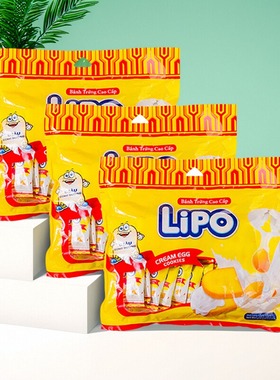 【官旗直售】Lipo面包干520g、600g越南进口组合饼干休闲小零食