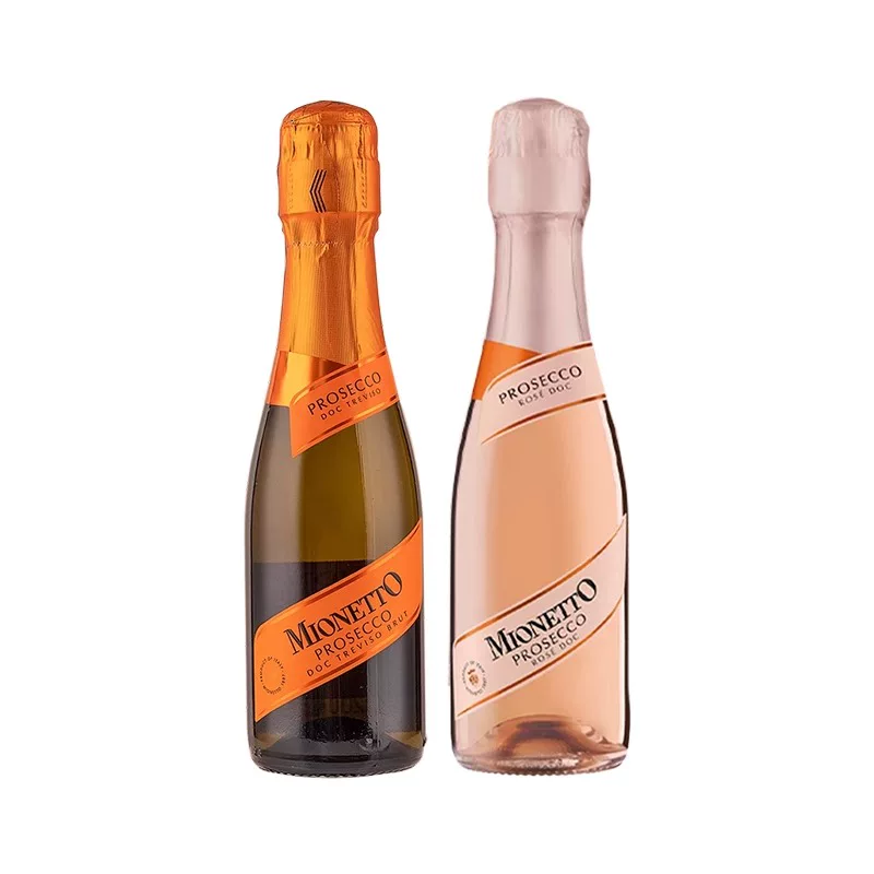 Итальянская оригинальная бутылка импортированного вина Mionetto Prosecco Menidoprosek начинается с 200 мл вина