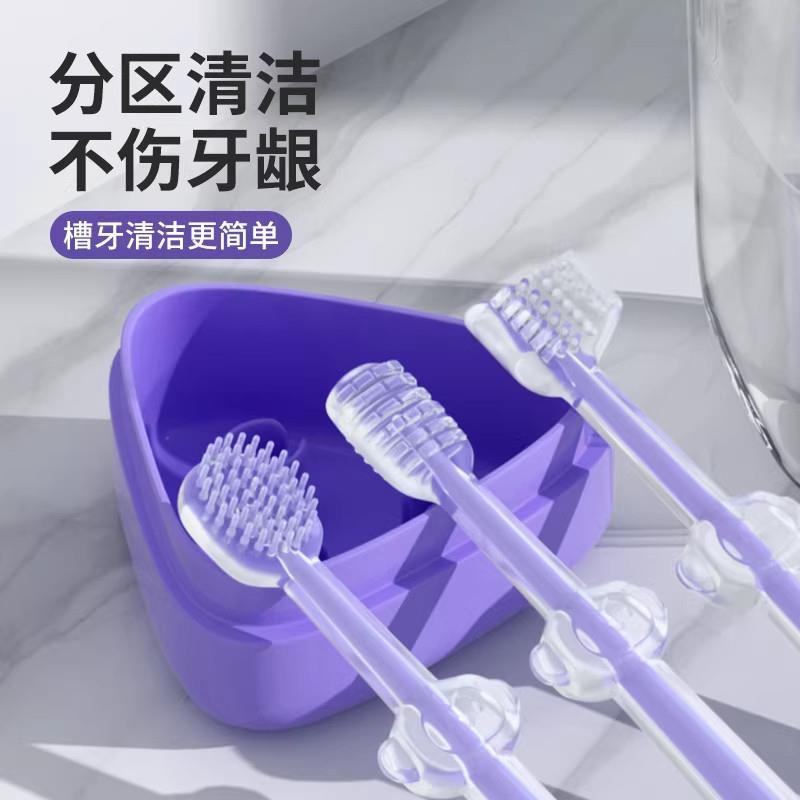 宠物矽胶牙刷牙膏套装猫咪洁牙专用小牙刷狗狗小型犬牙齿口腔清洁