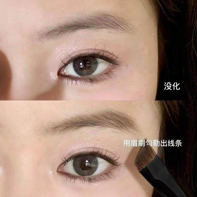 画眉眉 一笔成妆型~扁头大号刷刀残TOJ锋眉粉刷斜角手党新手化刷