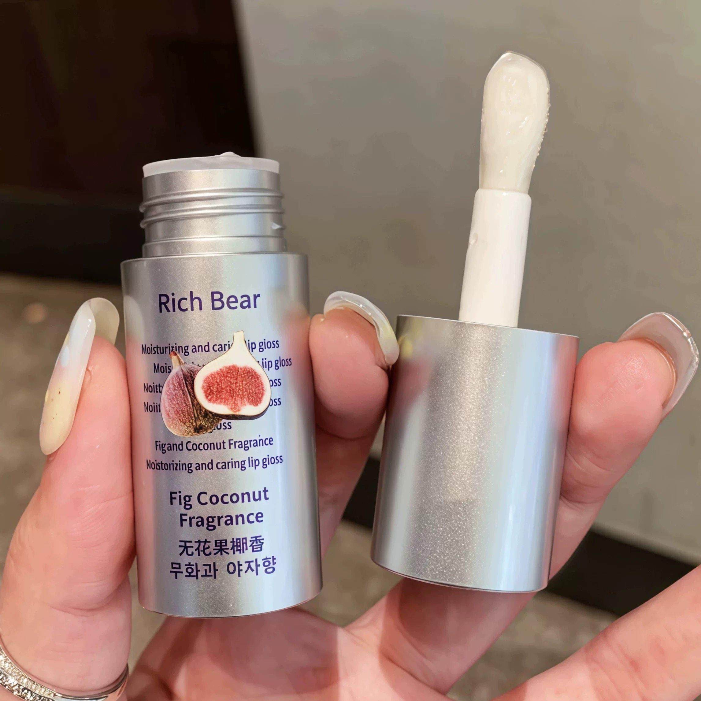 冷门但好用死了！无花果椰香维生素E润唇膏补水保湿滋润护唇油蜜