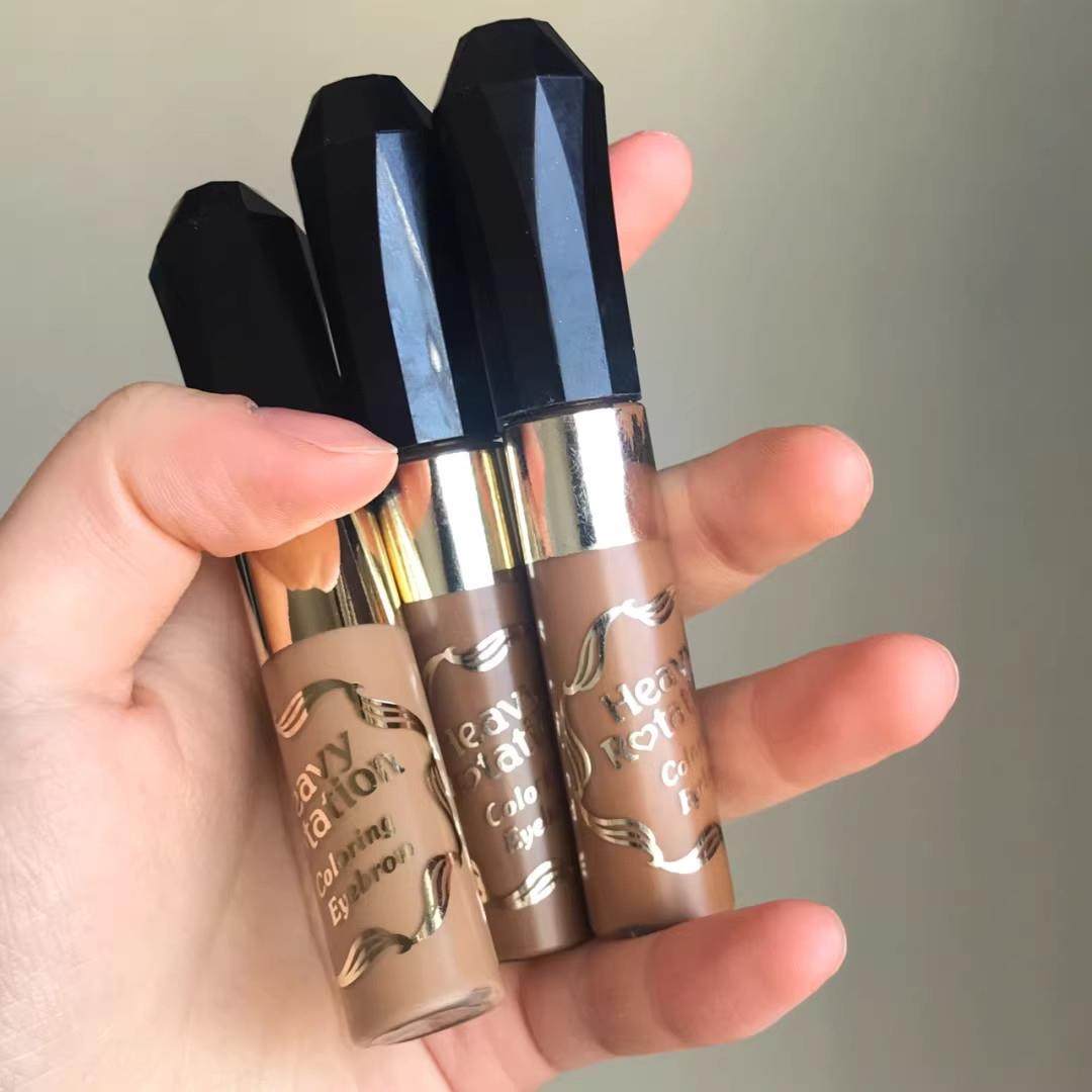 日本臻选染眉膏03棕色防水持久不脱色自然眉笔浅色眉毛染色膏女