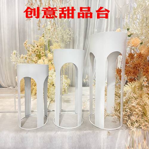 厂长推荐百界婚庆道具蛋糕摆放台面桌子创意迎宾区甜品台装饰道具