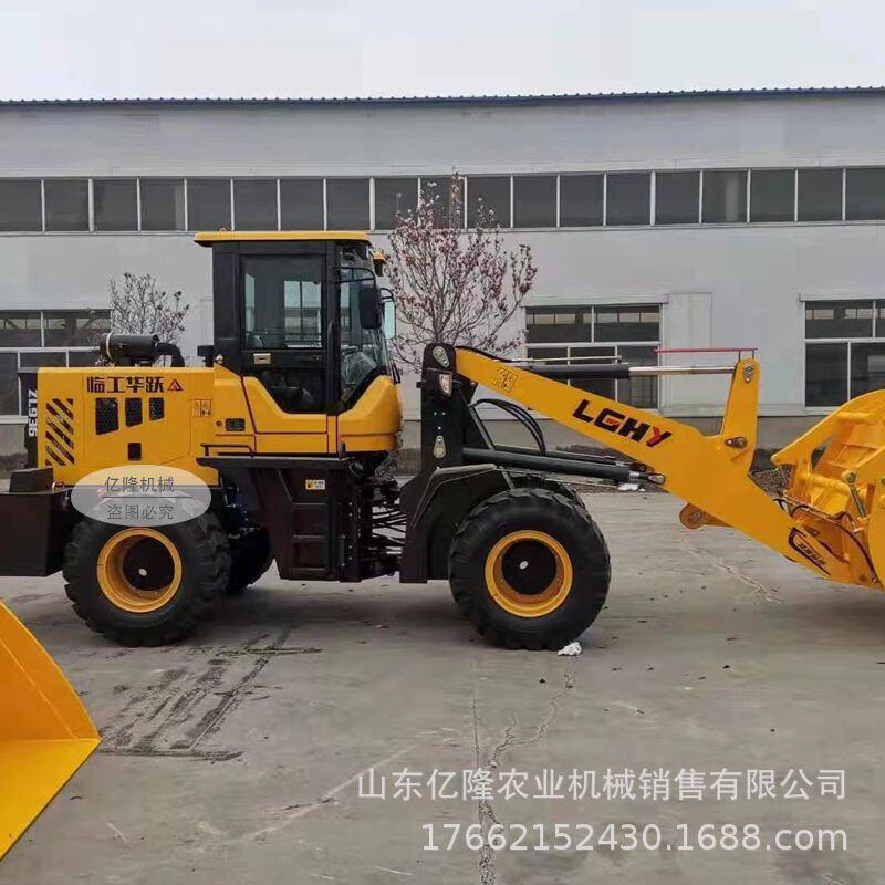 养殖场加长臂装载机 工程建筑粮食抓木机 鸡棚鸭舍小铲车价格