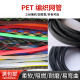 8mm 线缆护套 三织加密型 PET编织网管尼龙网 1米 高品质 蛇皮网