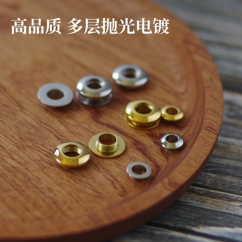 高品质不锈钢镀真金鸡眼气眼扣菜篮子包扣包挂饰配件无需打具
