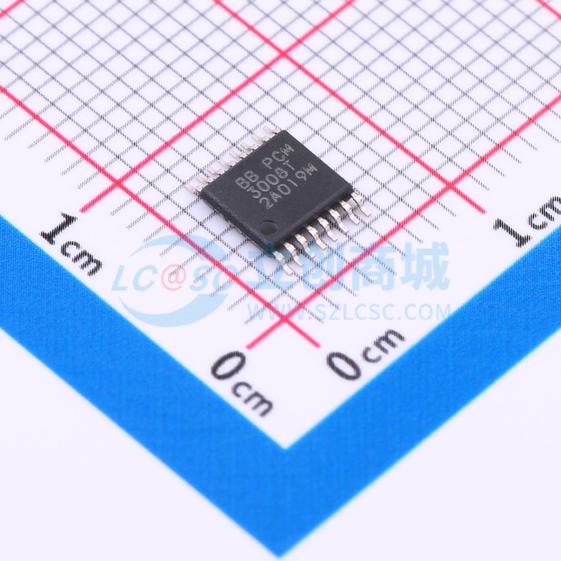 音频接口芯片 PCM3008T/2K TSSOP-16 TI/德州 电子元器件原装正品