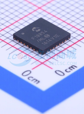 单片机(MCU/MPU/SOC) PIC16F18854-I/ML QFN-28 MICROCHIP(美国微