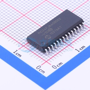 单片机(MCU/MPU/SOC) PIC24FJ64GB002-I/SO SOIC-28 MICROCHIP(美