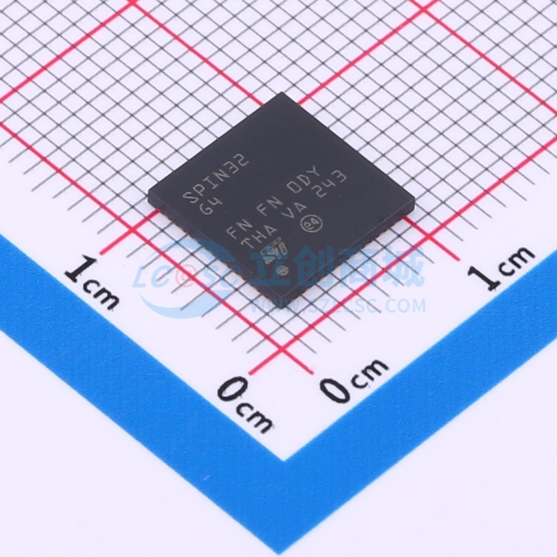 无刷直流(BLDC)电机驱动芯片 STSPIN32G4TR VFQFPN-64 ST(意法半