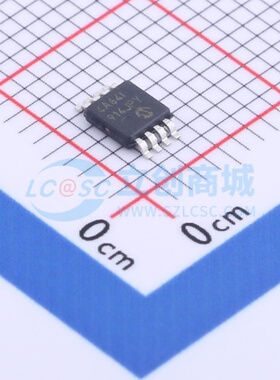 EEPROM 24AA64-I/MS MSOP-8 MICROCHIP(美国微芯) 电子元器件配单