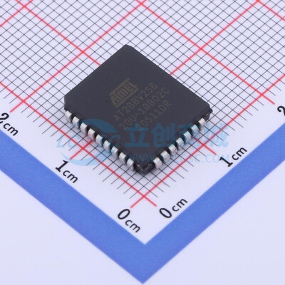 EEPROM AT28BV256-20JU PLCC-32(11.4x14) MICROCHIP(美国微芯)