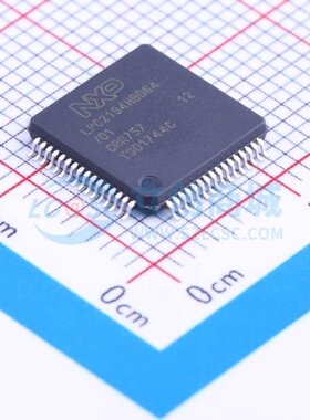 单片机(MCU/MPU/SOC) LPC2194HBD64/01,15 LQFP-64 安世 原装正品