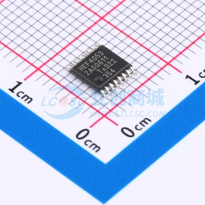 模拟开关/多路复用器 HEF4053BTT.118 TSSOP-16 Nexperia(安世)