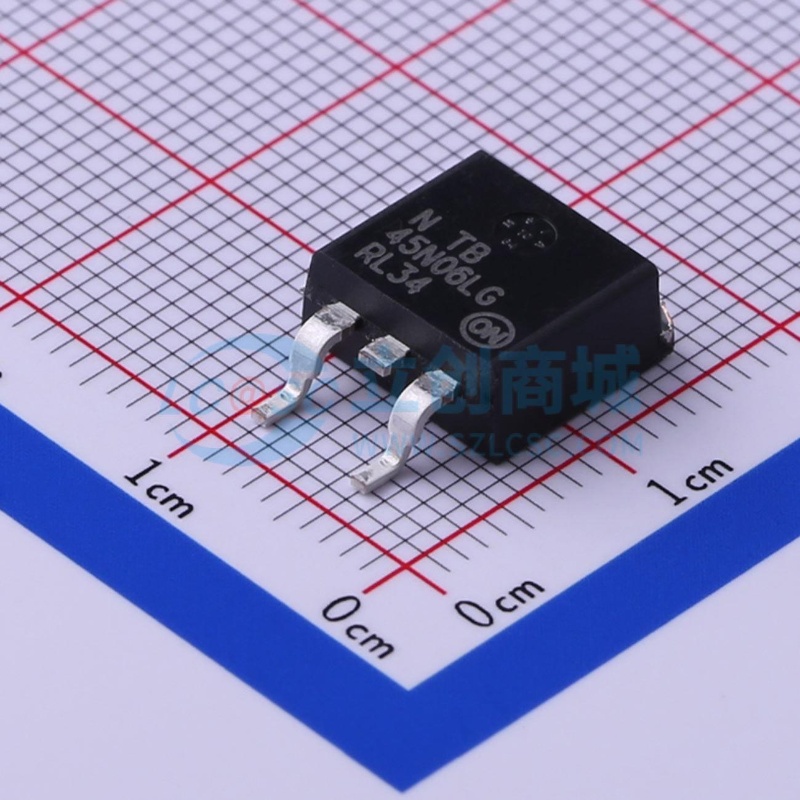 场效应管(MOSFET) NTB45N06LT4G D2PAK onsemi(安森美) 原装正品