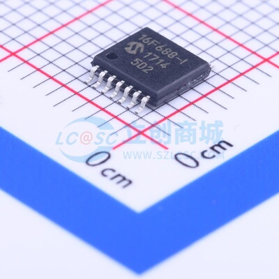 单片机(MCU/MPU/SOC) PIC16F688-I/ST TSSOP-14 MICROCHIP(美国微