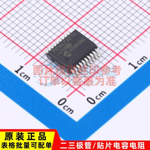 单片机(MCU/MPU/SOC) PIC16LF627A-I/SS SSOP-20 MICROCHIP(美国