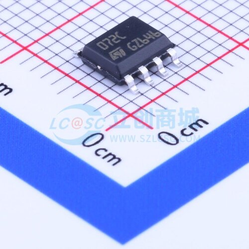 FET输入运放 TL072CDT SOIC-8 意法半导体芯片 电子元件原装正品