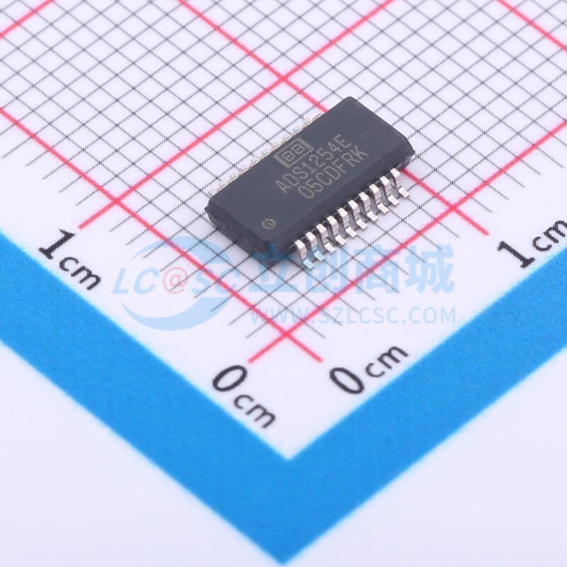 模数转换芯片ADC ADS1254E SSOP-20 TI/德州 电子元器件原装正品 - 实物图
