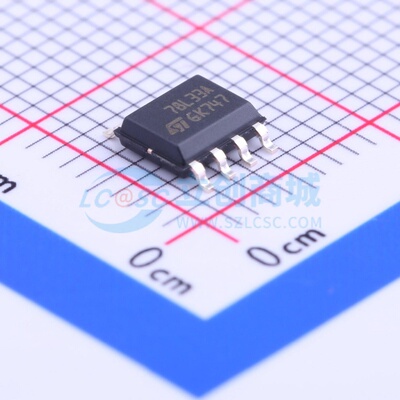 线性稳压器(LDO) L78L33ACD13TR SOIC-8 意法半导体芯片 原装正品