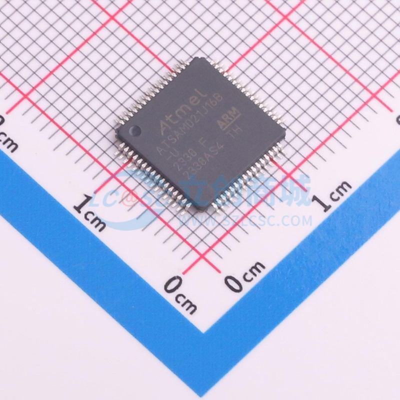单片机(MCU/MPU/SOC) ATSAMD21J16B-AU TQFP-64 MICROCHIP(美国微