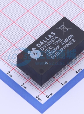实时时钟(RTC) DS12887A+ EDIP-24 MAXIM(美信) 电子元件原装正品