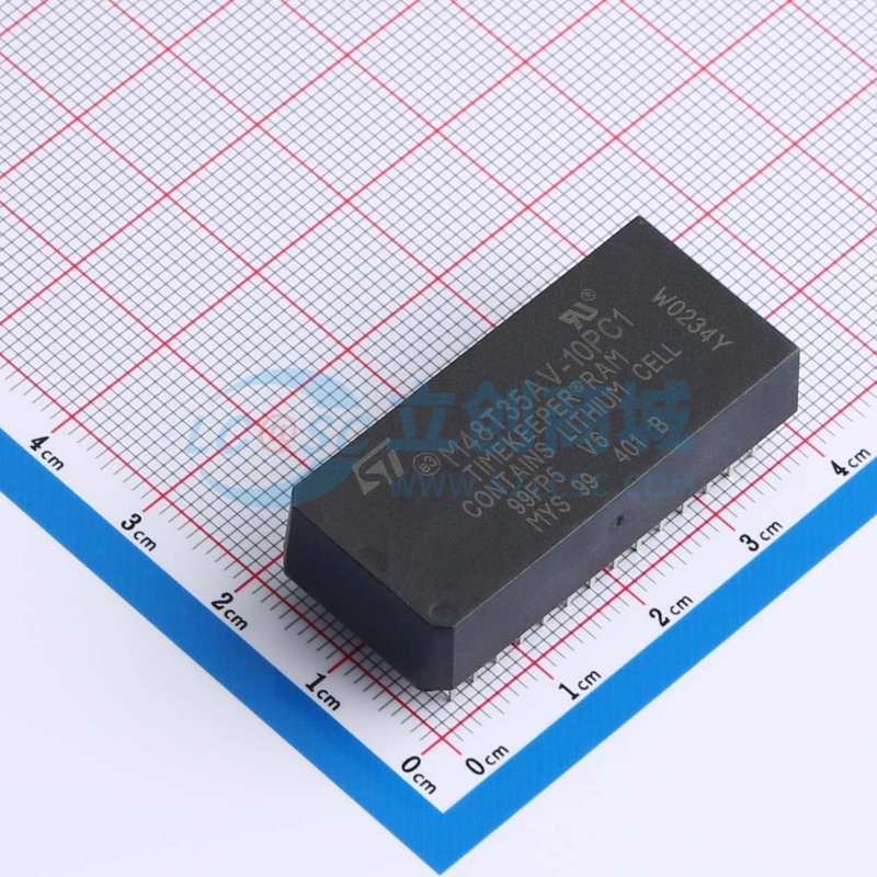 实时时钟(RTC) M48T35AV-10PC1 PCDIP-CAPHAT-28 意法半导体芯片