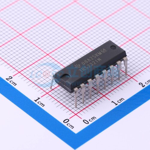 RS232芯片 TRS232IN PDIP-16 TI/德州 电子元器件配单原装正品
