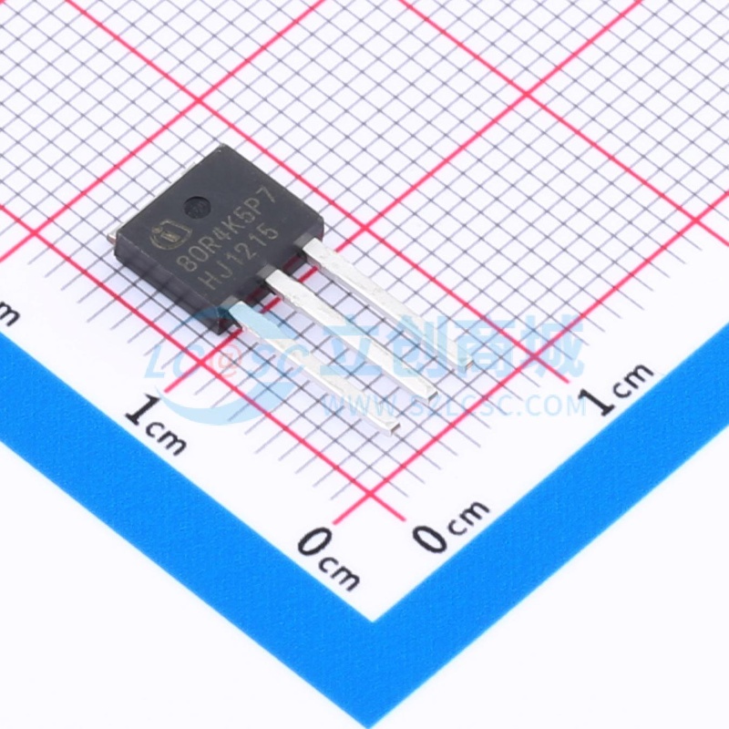 场效应管(MOSFET) IPU80R4K5P7AKMA1 TO-251-3-21 Infineon(英飞