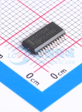 栅极驱动芯片 NCV7724DQBR2G SSOP-24 onsemi(安森美) 电子元器件