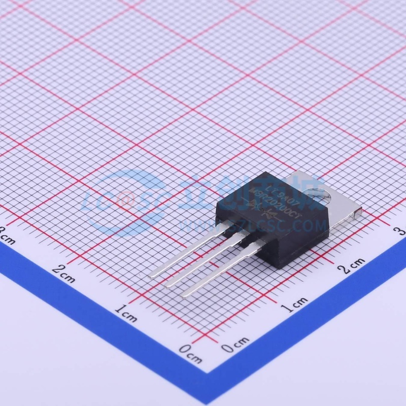 肖特基二极管 MBR20200CT ITO-220AB-3 DIODES(美台) 电子元器件
