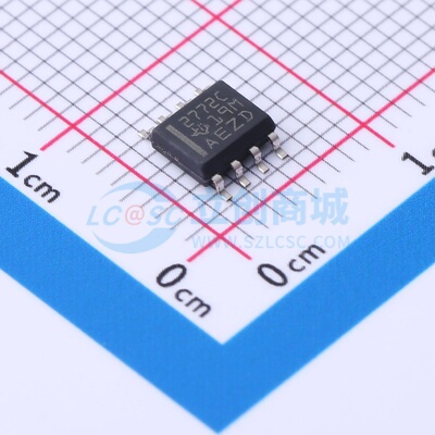 运算放大器 TLV2772CDR SOIC-8 TI/德州 电子元器件配单原装正品