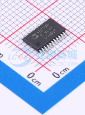 模数转换芯片ADC AD7739BRUZ-REEL7 TSSOP-24 ADI(亚德诺) 元器件