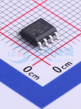 EEPROM 24LC04BT-I/SN SOIC-8 MICROCHIP(美国微芯) 电子元件配单