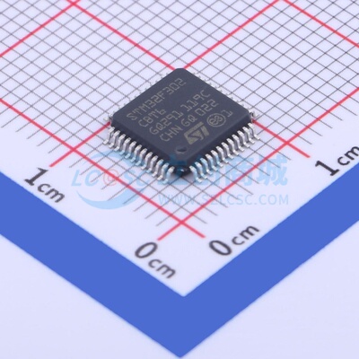 单片机(MCU/MPU/SOC) STM32F302CBT6TR LQFP-48 意法半导体芯片