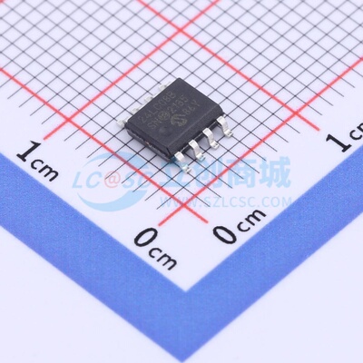EEPROM 24LC08B/SN SOIC-8 MICROCHIP(美国微芯) 电子元器件配单