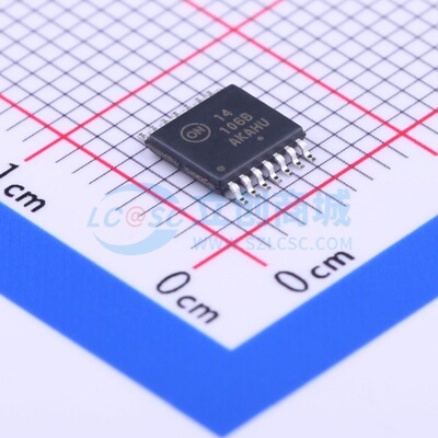 反相器 MC14106BDTR2G TSSOP-14 onsemi(安森美) 电子元器件配单