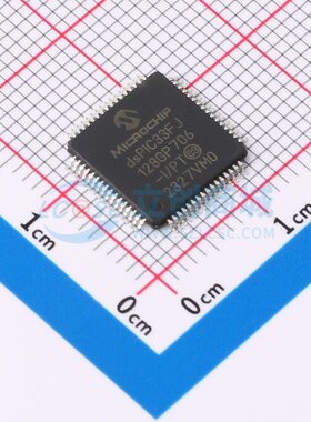 数字信号处理器(DSP/DSC) dsPIC33FJ128GP706-I/PT TQFP-64 MICRO