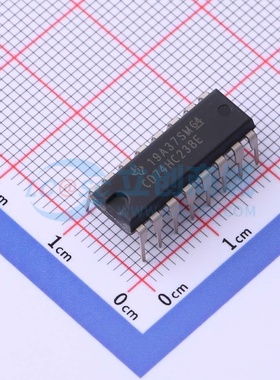 信号开关/编解码器/多路复用器 CD74HC238E PDIP-16 TI/德州