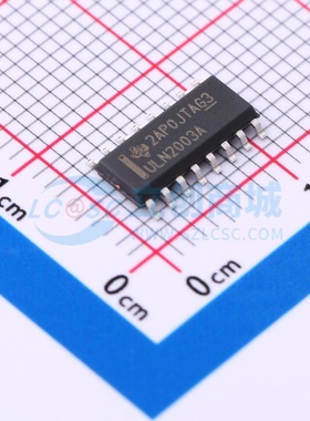 功率电子开关 ULN2003ADRG3 SOP-16 TI/德州 电子元器件原装正品