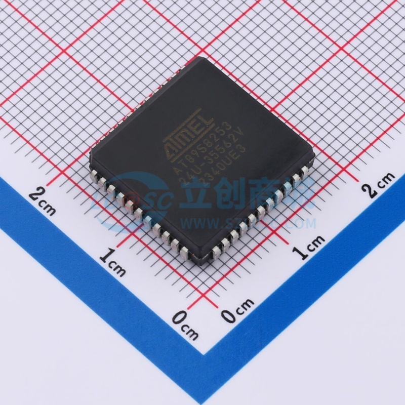 单片机(MCU/MPU/SOC) AT89S8253-24JU PLCC-44(16.6x16.6) MICROC
