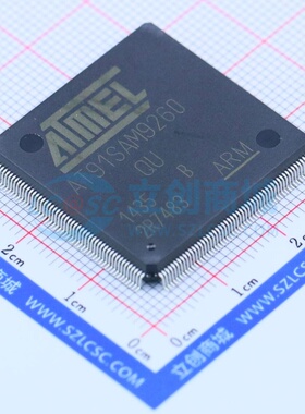 单片机(MCU/MPU/SOC) AT91SAM9260B-QU LQFP-208 MICROCHIP(美国