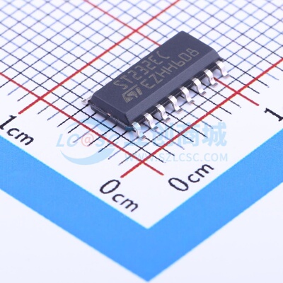 RS232芯片 ST232ECDR SOIC-16 意法半导体芯片 电子元件原装正品