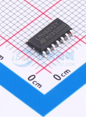 运算放大器 LMV824IYDT SO-14 意法半导体芯片 电子元件原装正品