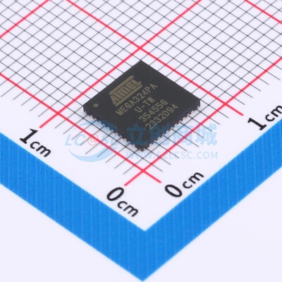 单片机(MCU/MPU/SOC) ATMEGA324PA-MUR VQFN-44 MICROCHIP(美国微