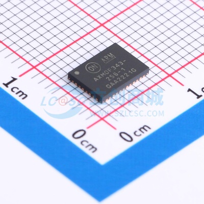 无线收发芯片 AXM0F343-256-1-TX40 QFN-40 onsemi(安森美) 原装