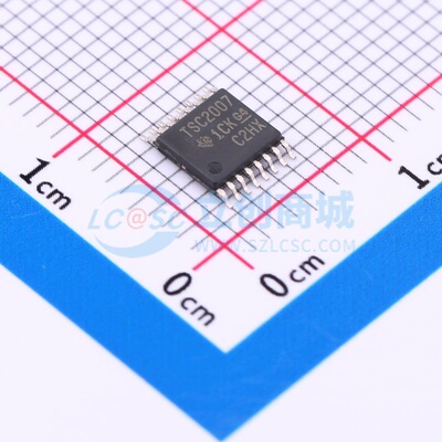 触摸屏控制器 TSC2007IPW TSSOP-16 TI/德州 电子元器件原装正品